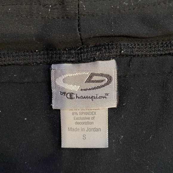 Black Champion Spanx Size Small - Picture 2 of 3